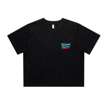 Midnight Slugger Women's Crop Tee