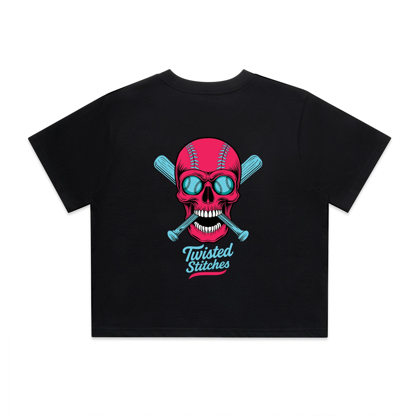 Midnight Slugger Women's Crop Tee