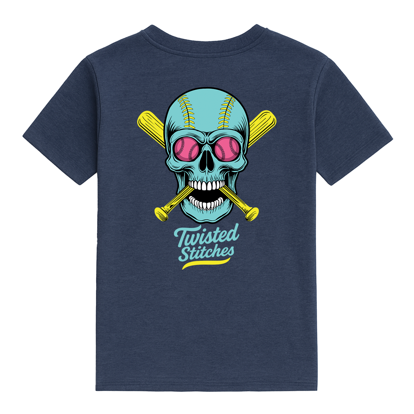 Cotton Candy Reaper (Navy) - Youth Tee