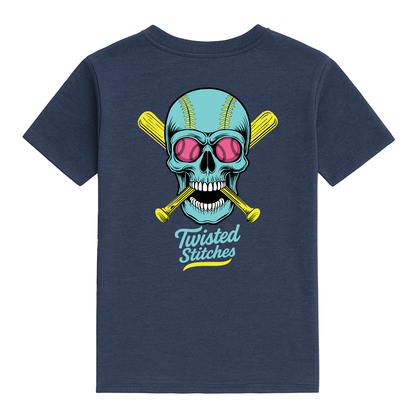 Cotton Candy Reaper (Navy) - Youth Tee