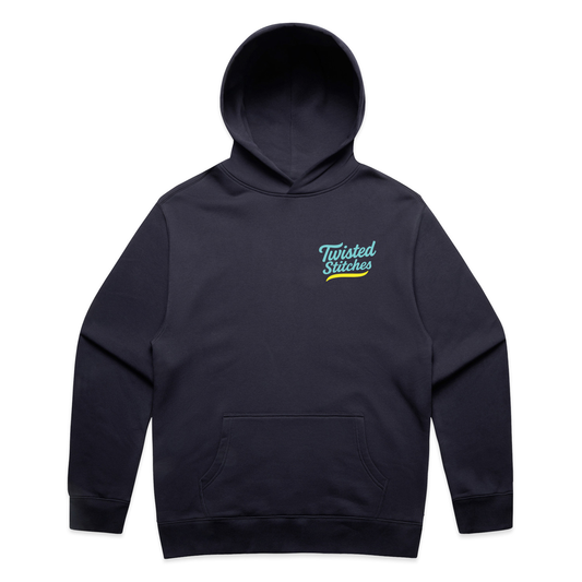 Cotton Candy Reaper Remix (Navy) - Men's Hoodie